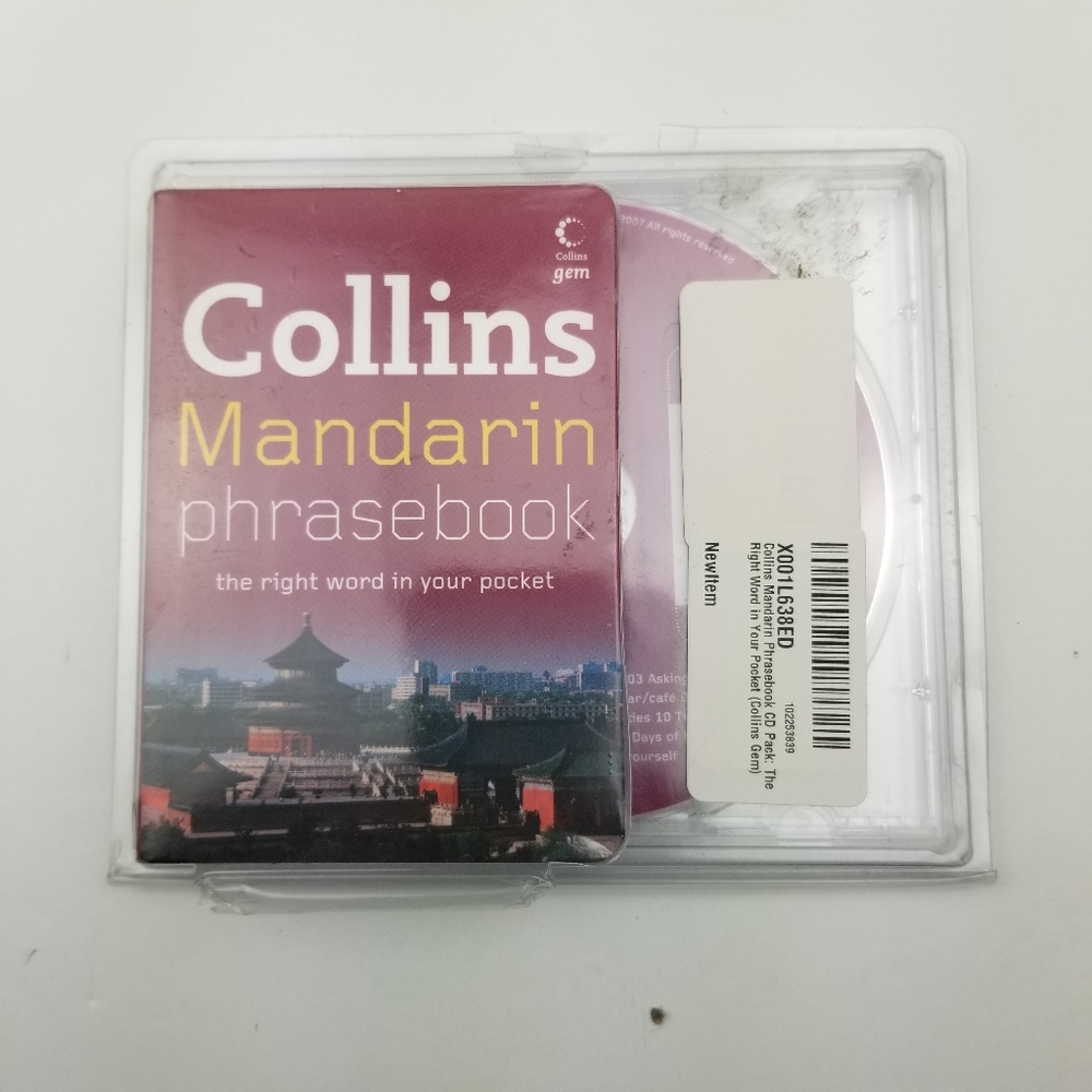 Mandarin Phrasebook : The Right Word in Your Pocke